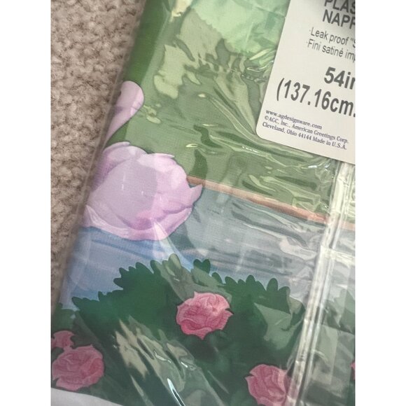 RARE DesignWare Princess Jewel Tablecloths (Set of 2) | Barbie Style Castle & Ro - Picture 5 of 10